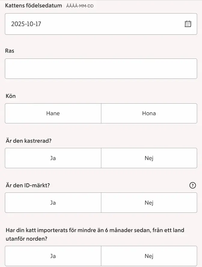 Ansök om ICA djurförsäkring