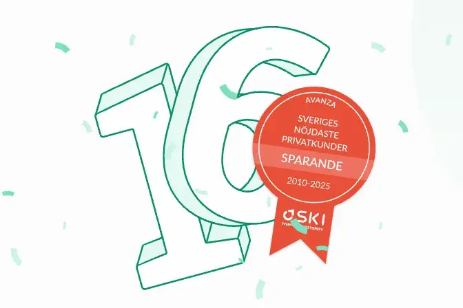 Avanza har Sveriges nöjdaste kunder inom sparande