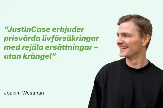 JustInCase omdöme livförsäkring