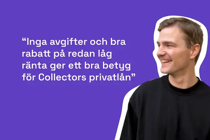 Collector privatlån har sjyssta lånevillkor