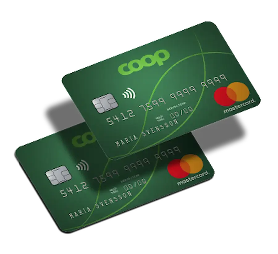 Coop Mastercard är ett kreditkort med bonus
