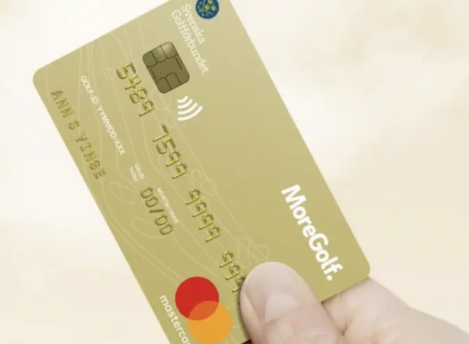 Kreditkortet MoreGolf
